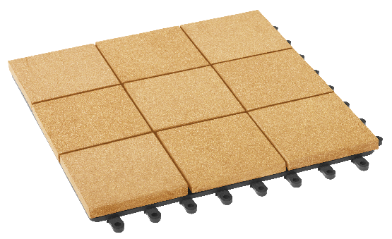 Модульный паркет ДПК GRINDERDECO Люкс 12 Песчаниковый