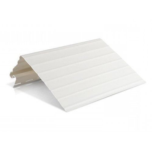 Горизонтальная планка Доломит 3 м белого цвета для установки около окна