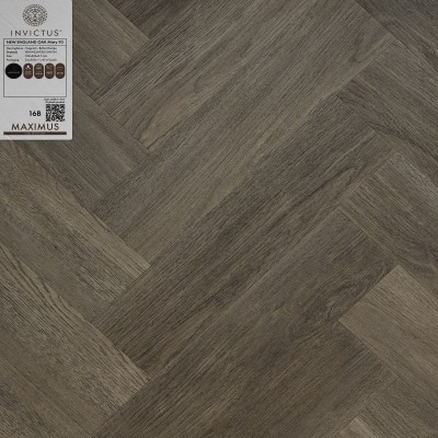 Кварцвиниловая плитка Invictus коллекция Maximus DryBack Parquet 93 New England Oak Misty