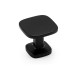 Ручка кнопка QUART MINI 0608026ZM2, материал Замак, цвет Чёрный, отделка Черный, 26*26*24 мм