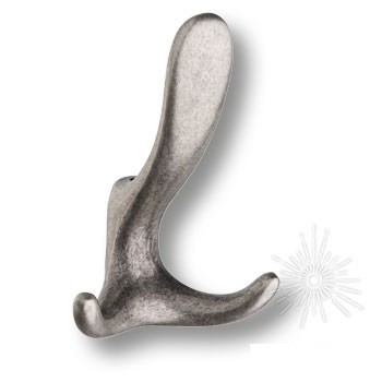 Крючок 2045 0078 OSM, материал Замак, отделка Серебро, 55*88*135 мм