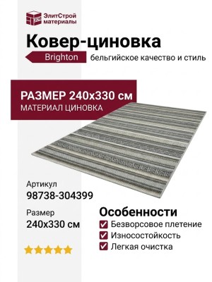Ковер-циновка Brighton 98738-304399 240x330