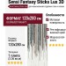 ABK Sensi Fantasy Sticks Lux 3D 120x280 PF60015130