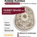 Ковер Kunduz 5094 498440 овал 280x380