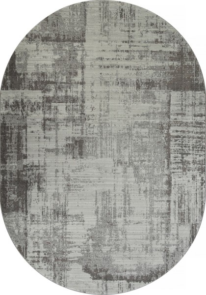 Ковер Graff Merinos F237 grey-beige овал