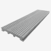 Террасная доска ДПК RusDecking Unodeck Titanio - Серый