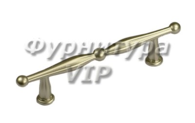 Ручка скоба Giusti WMN.814.096.00R3, материал Замак, отделка Никель, 141*12*32 мм