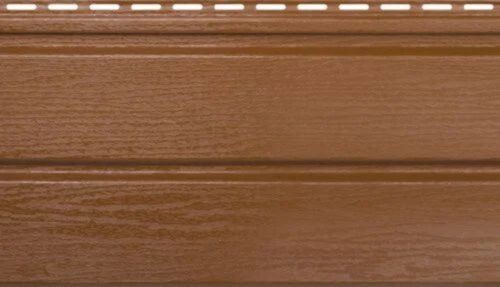 Виниловый сайдинг Альта-Профиль Альта-Брус Премиум, Светлый дуб