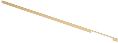 Ручка скоба UA-EXTEND-1200-22, материал Замак, отделка Золото, 1200*7,4*25 мм