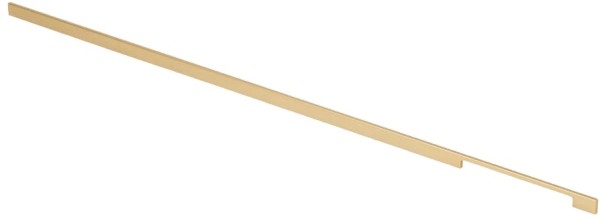 Ручка скоба UA-EXTEND-1200-22, материал Замак, отделка Золото, 1200*7,4*25 мм