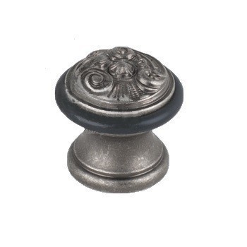 Ограничитель напольный С52200M PEWTER, материал Латунь, отделка Серебро, 41*41 мм