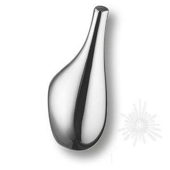 Крючок 2015 0028 CR, материал Замак, отделка Хром, 90*27*50 мм