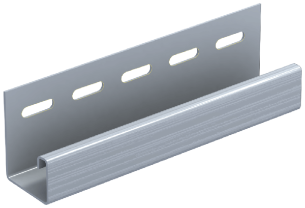 J-планка Ю-пласт, Классика, Цвет: Голубой