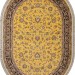Ковер Aravia 5471 yellow овал