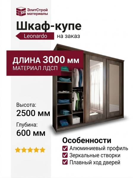 Шкаф-купе Leonardo 1127