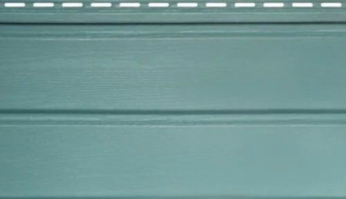 Виниловый сайдинг Альта-профиль Альта-брус Премиум, Серо-голубой