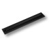 Ручка скоба 8020 0600 Matt Black, материал Замак, цвет Чёрный, отделка Черный, 23*96*600 мм