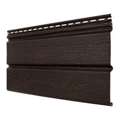 Акриловый сайдинг Tecos Lux Вагонка, Бразильская вишня