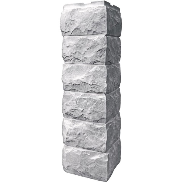 Наружный угол FineBer, Скол, Светло-серый цвет