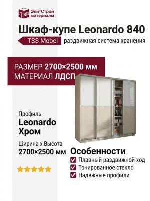 Шкаф-купе Leonardo 840