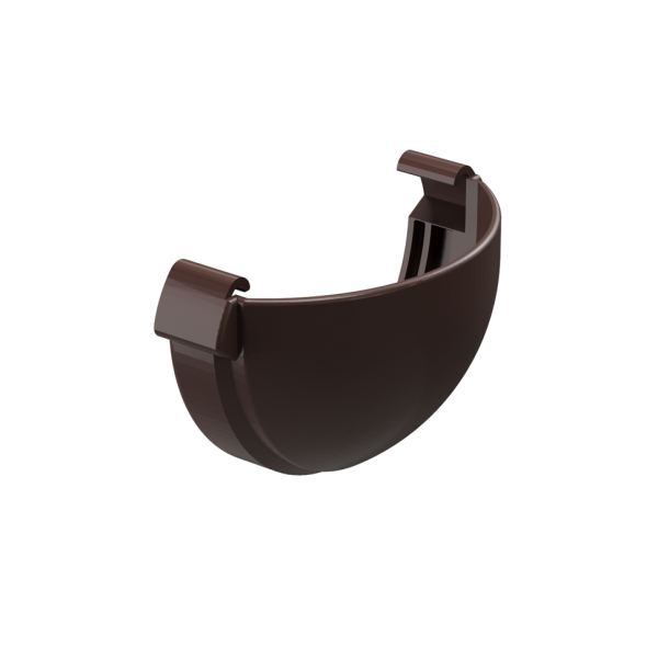 Заглушка желоба Docke Lux, Шоколад