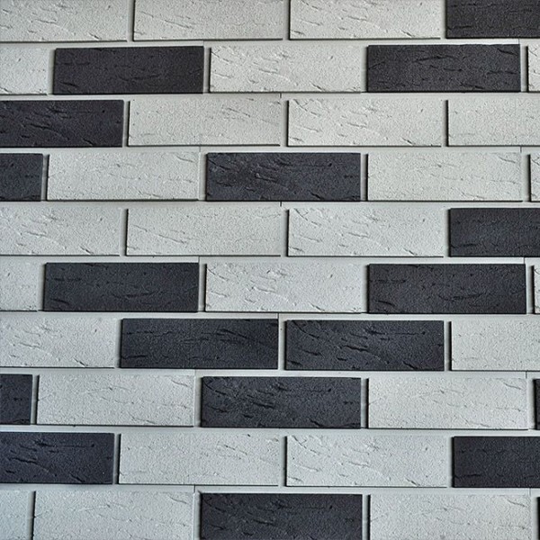 Двухцветная клинкерная плитка Кирисс Фасад №9