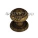 Ручка кнопка "Georgian" 802 25 DAB, материал Латунь, отделка Бронза, 26*d=25 мм