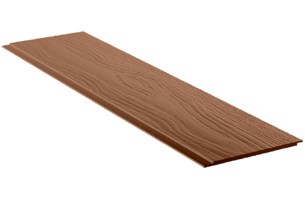 Фиброцементный сайдинг Фибростар Одноцветный 190x3000x8 мм КР 25 Цвет Гончарная Глина