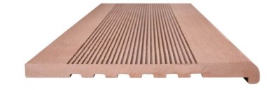 Ступени из ДПК NanoWood - Какао, полнотелые