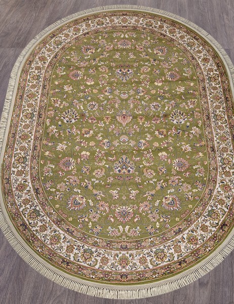 Ковер Aravia 5471 green овал