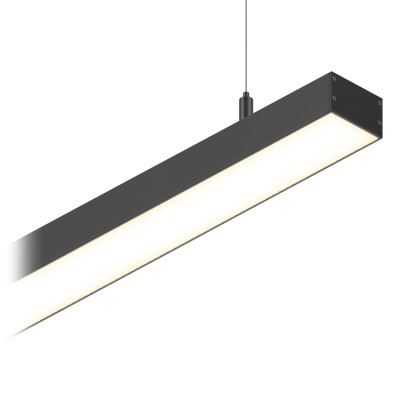 Подвесной светодиодный профиль LINEAR 4932 P BLACK + BOX