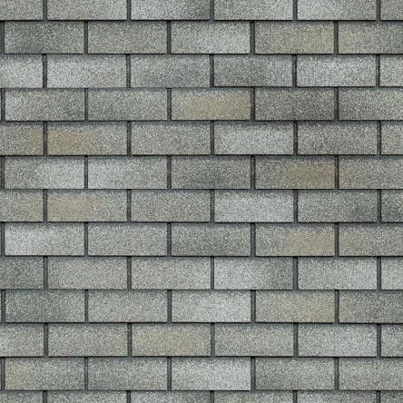 Битумная фасадная плитка Технониколь HAUBERK, серо-бежевый кирпич, 2 кв.м.