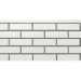 Фасадные панели Grand Line, Клинкерный кирпич Design, Молочный, шов RAL 7006