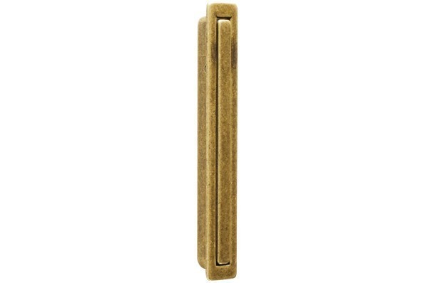 Ручка врезная 8.1078.B000.29, материал Замак, отделка Бронза, 112x15x4 (104x10x10) мм