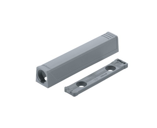 Держатель TIP-ON прямой "длинный" 20/32 956A1201 TIP-AP 250R736, материал Пластик, отделка Серый