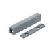 Держатель TIP-ON прямой "длинный" 20/32 956A1201 TIP-AP 250R736, материал Пластик, отделка Серый