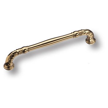 Ручка скоба 4472 0160 GL, материал Замак, отделка Золото, 35*20*180 мм