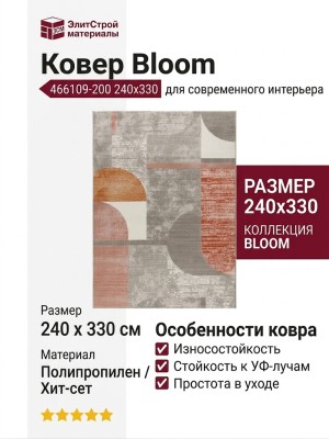 Ковер Bloom 466109-200 240x330