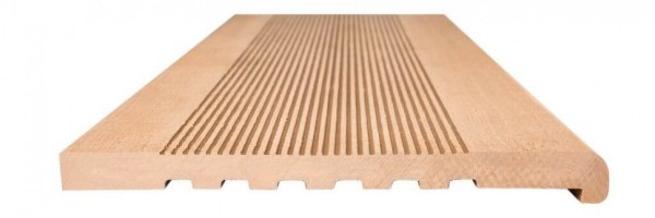 Ступени из ДПК NanoWood - Карамельные полнотелые