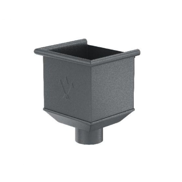 Воронка водосборная Aquasystem RR 23 Маренго матовая 125/90