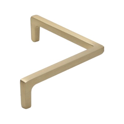Ручка скоба SYSTEM SY4706 0096 BB, материал Замак, отделка Золото, 104*104*30 мм