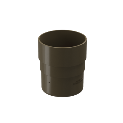 Соединительная муфта для водостока Docke Premium, цвет Каштан
