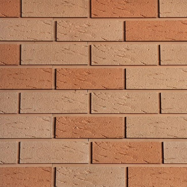 Фасадная плитка Кирисс Фасад, Двухцветный клинкерный кирпич №11