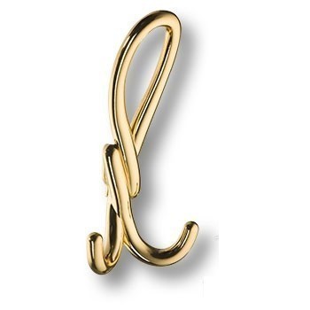 Крючок Dugum Hook Big-Gold, материал Замак, отделка Золото, 48*77*164 мм
