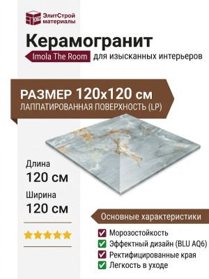 Imola The Room BLU AQ6 120 LP 120x120