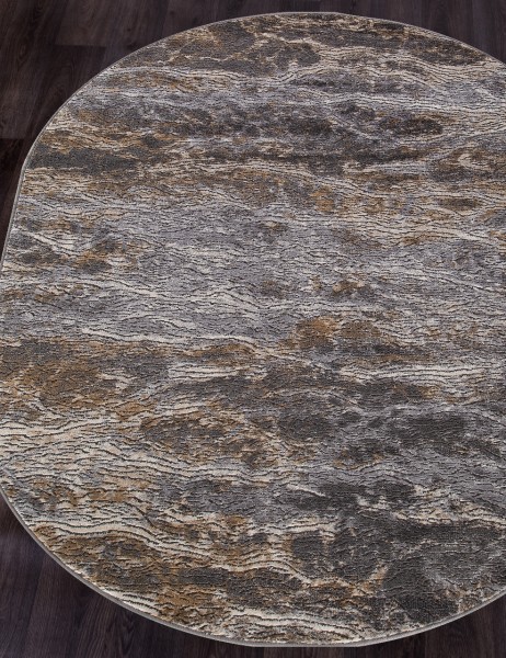 Ковер Serenity D777 BEIGE-GREY овал