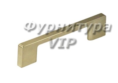 Ручка скоба Gamet UZ-819096-02, материал Замак, отделка Никель, 128*9*28 мм