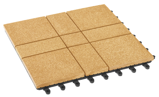 Модульный паркет ДПК GRINDERDECO Люкс 11 Цвет Песчаник