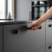 Ручка скоба 8951 0480 CR-AL6, материал Алюминий, цвет Чёрный, отделка Хром Черный, 35*23*516 мм