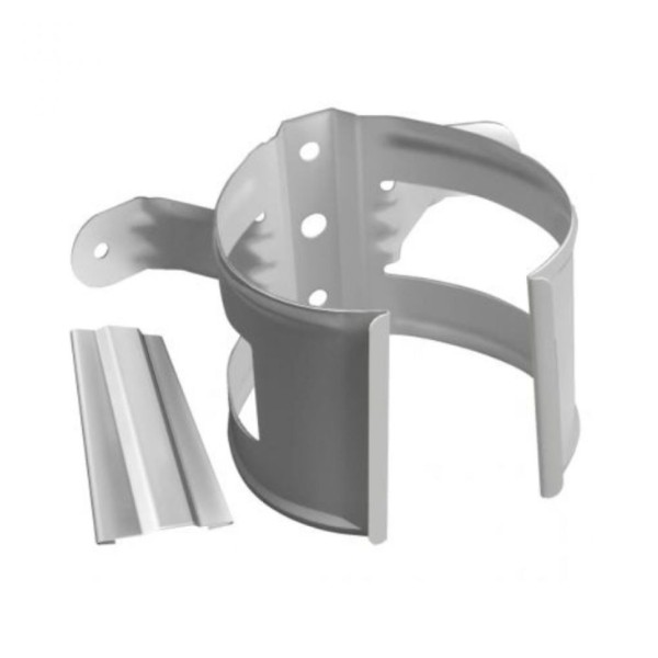 Кронштейн для труб (на деревянную поверхность), Grand Line, Белый (RAL 9003)